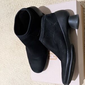 Camper Alright Black Ankle Booties